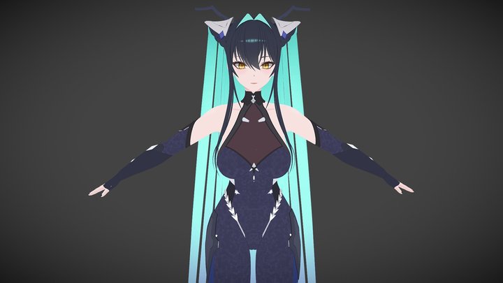Siren - NIKKE 3D Model