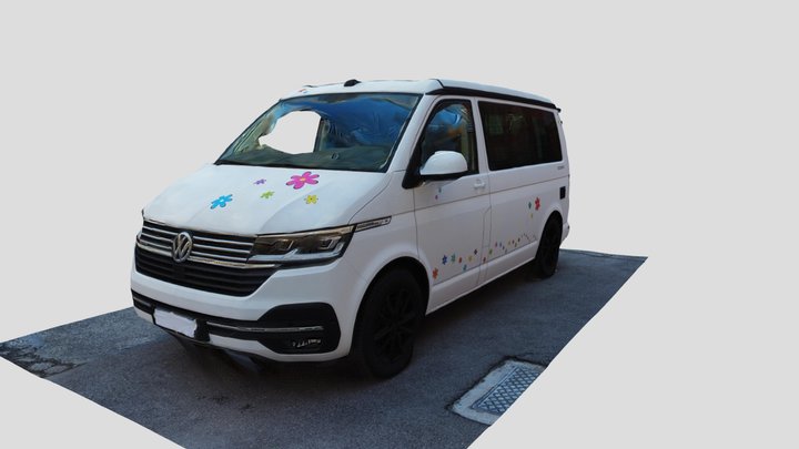 VW California 3D Model