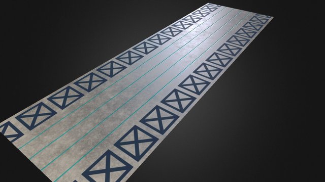 SAS Floor texture - Done w/ Substance Designer 3D Model
