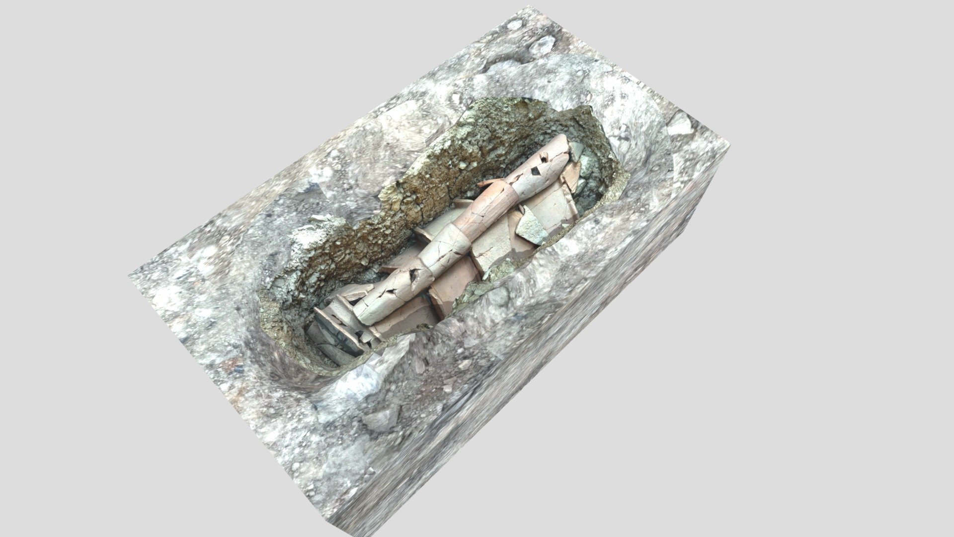 Sépulture 6 - Musée archéologie Saint-Laurent
