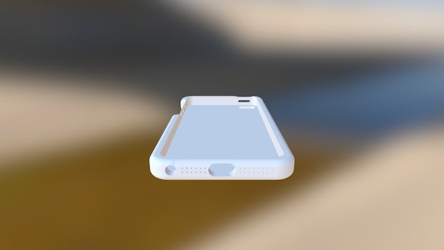 iPhone 5 5s se Case 3D Model