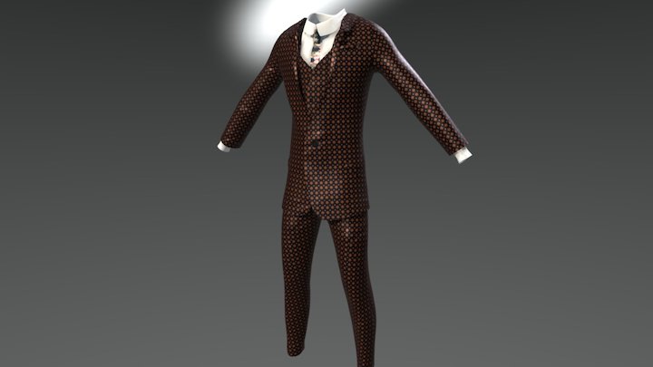 Suit 3D Model