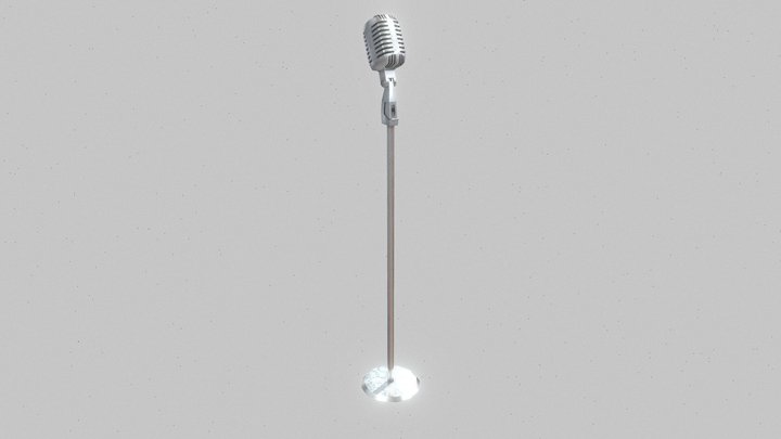 1982_StageMic 3D Model