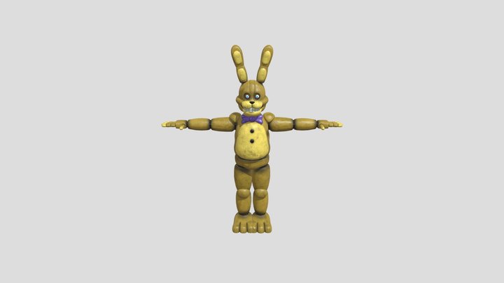 ITP Spring Bonnie Release 3D Model