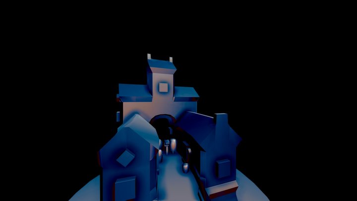 Town 3D Model