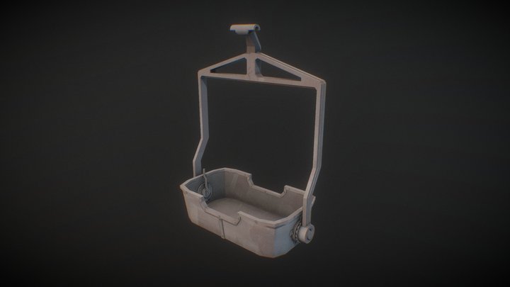 ropeway cart 3D Model