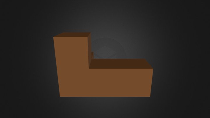 brown part 3D Model