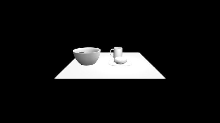 Donut 3D Model