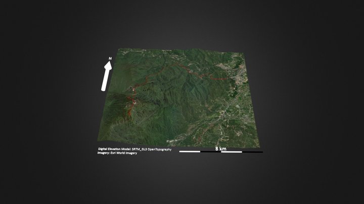 峨眉山（万年寺线） – Free 3D Model STL