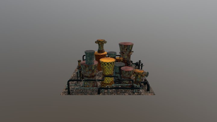 Dyplom 3D Model