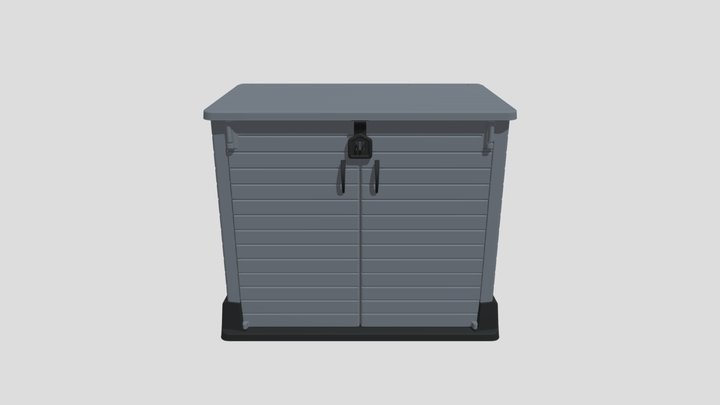 DuraMax 850 StoreAway Grey 3D Model