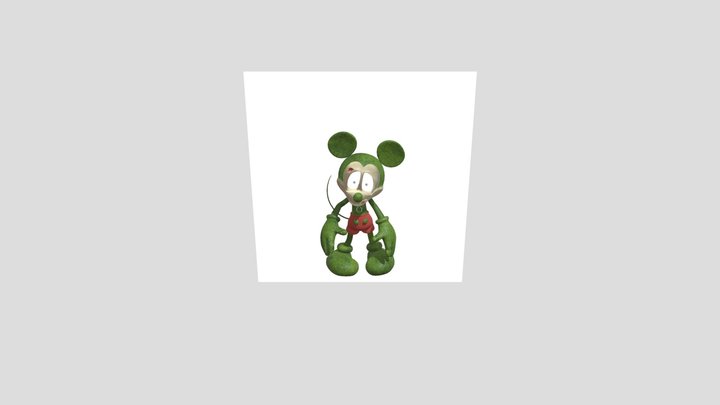 Makeship Mickey 3D Model