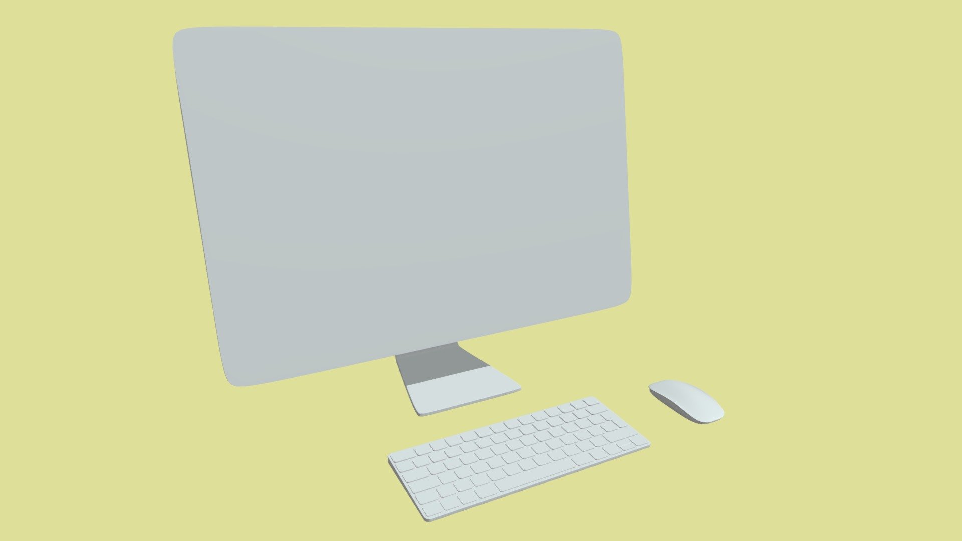 iMac - Download Free 3D model by Vladyslav Holhanov (@vladicom08 ...