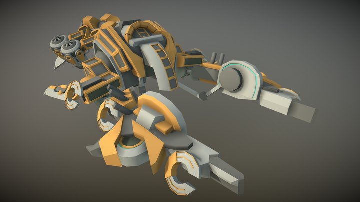 Mayhem Hover Drone 3D Model