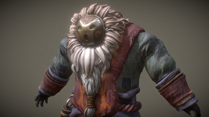 Bard League of Legends 3D Model