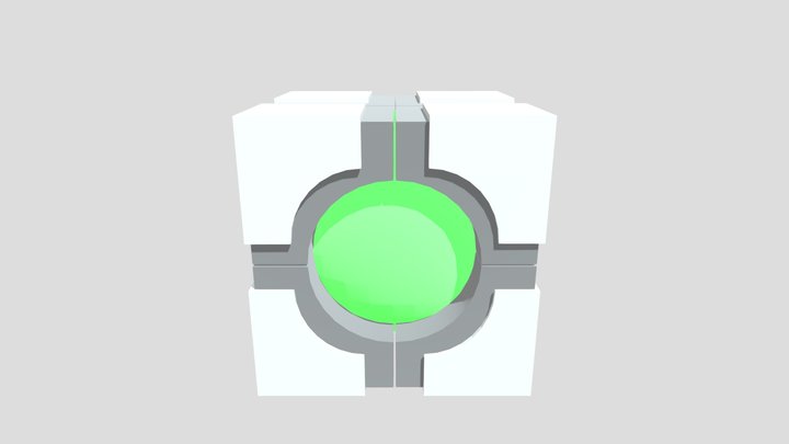 Radioactive Space Box 3D Model