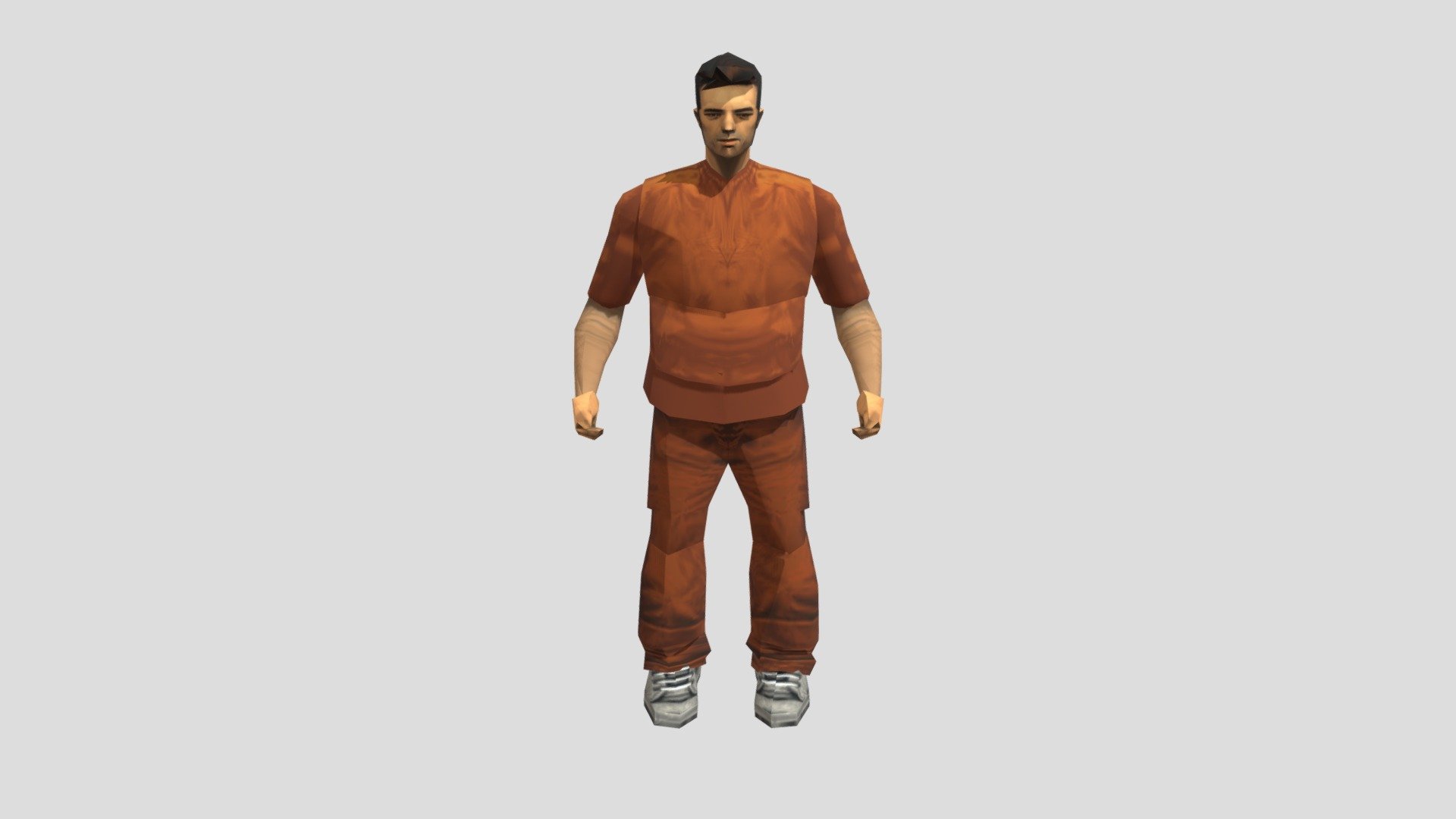 PC / Computer - Grand Theft Auto III - Claude (Prison Uniform) - The Models  Resource