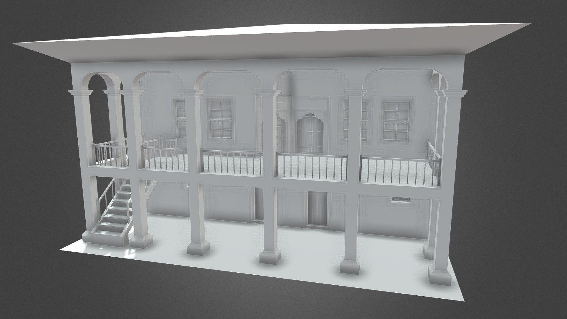 Uzunyuva Müze Kompleksi Yapı Model 5 — Sketchfab embed 3D viewer