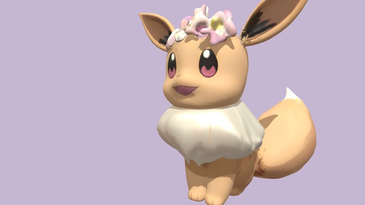 Eevee w/ flower crown