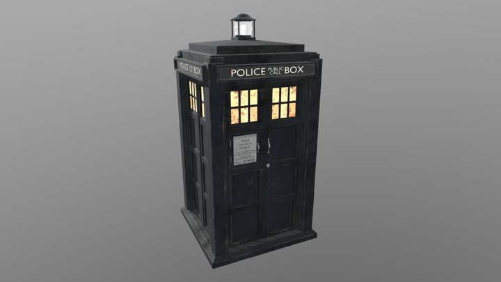 T.A.R.D.I.S 3D Model