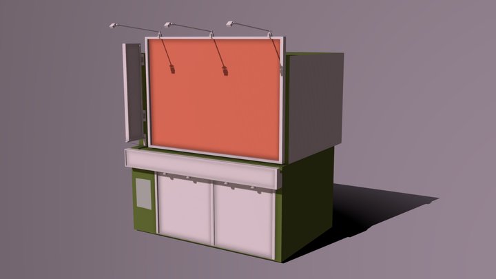 Japanese Store 3D Model