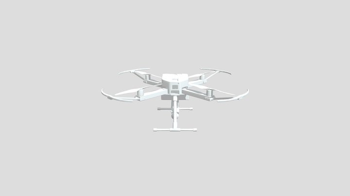 FabConvert_com_drone+assembly 3D Model