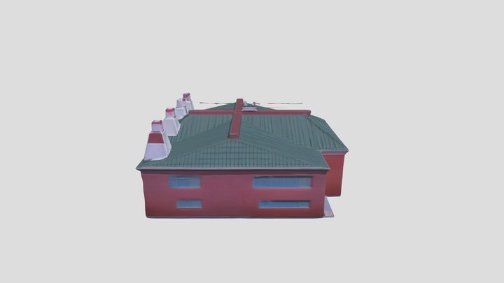 Школа барбоскиных качественная 3д модель 3D Model