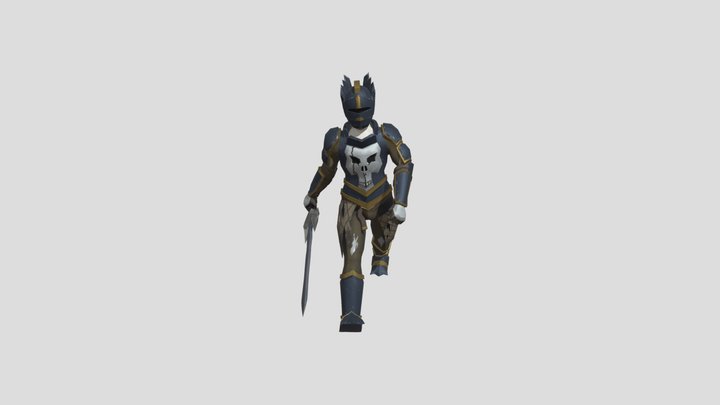 Sir Vancelion, The Walking Husk 3D Model