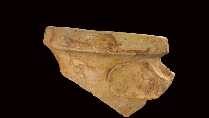 Pot Fragment 3D Model