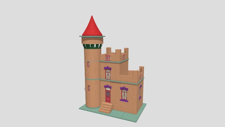 Bâtiss: model No. 141: Villa (1933~1957) 3D Model