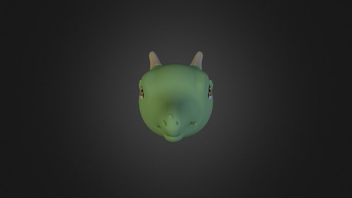 Dragon Head 3D Model