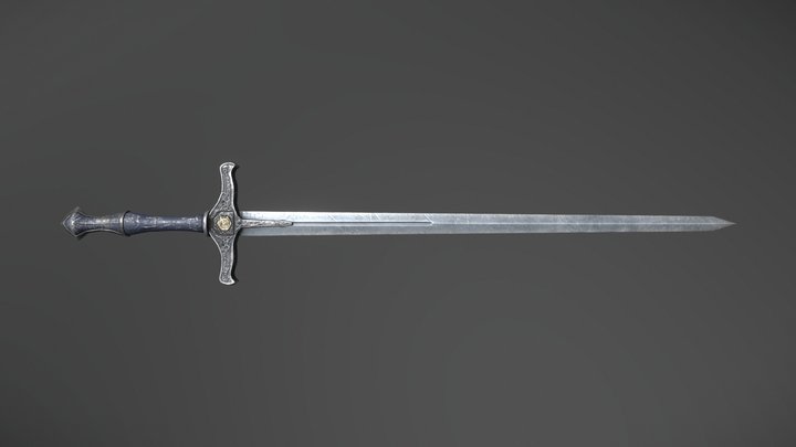 Anri's Straight Sword 3D Model