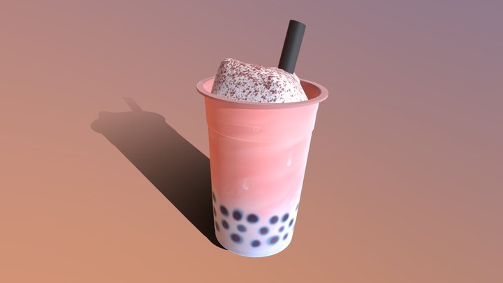bubble tea a1 3D Model