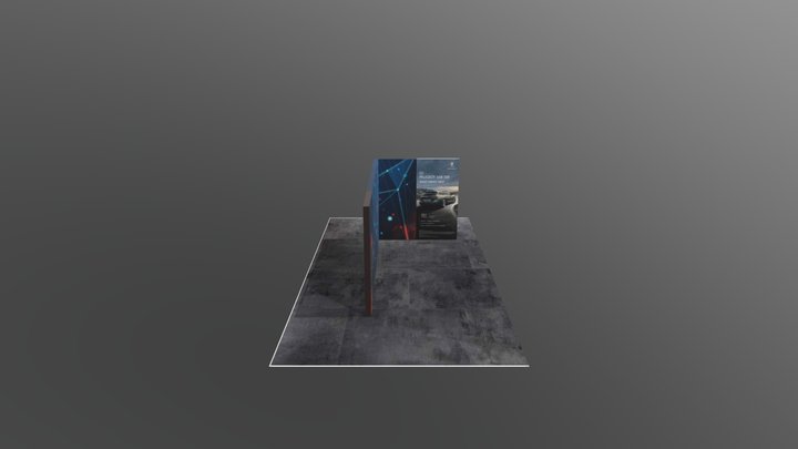 Exhibition booth 3D Model