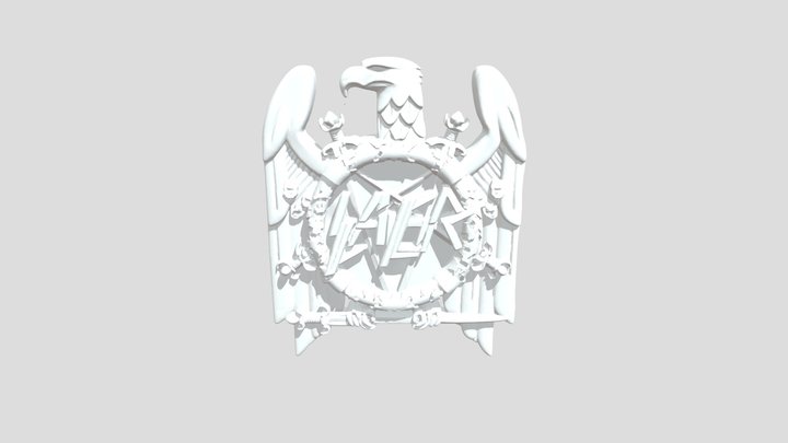 Slayer Emblem 3D Model