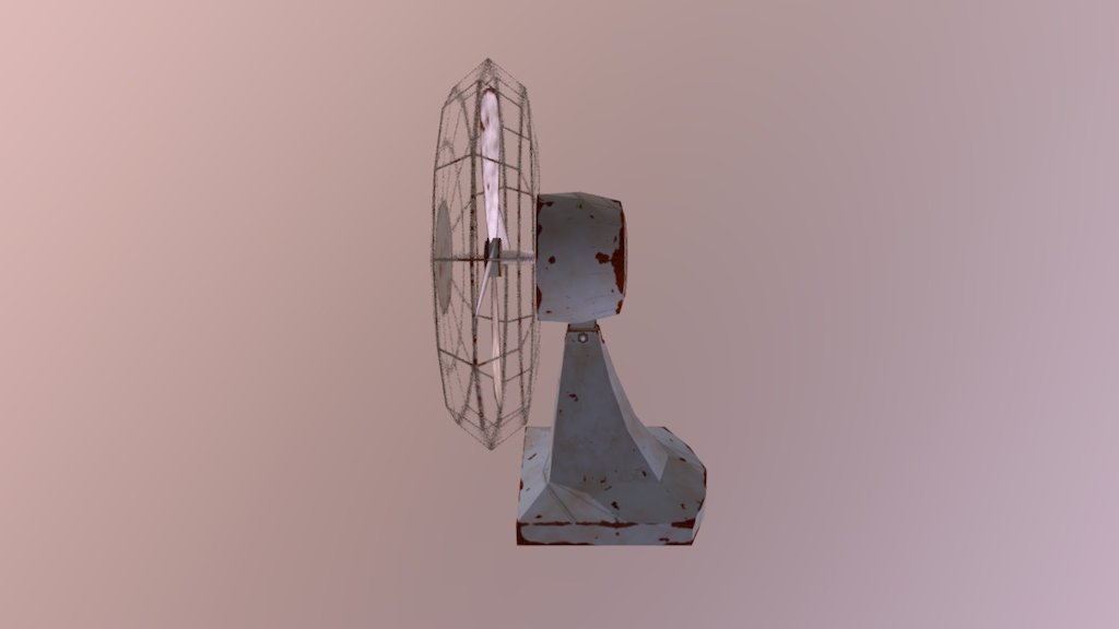 Desk Fan Sketchfab