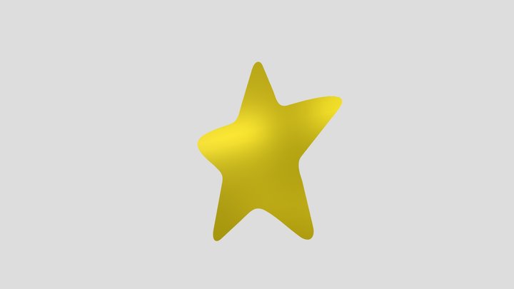 Star Flat Icon | Geometric Symmetric Star Symbol