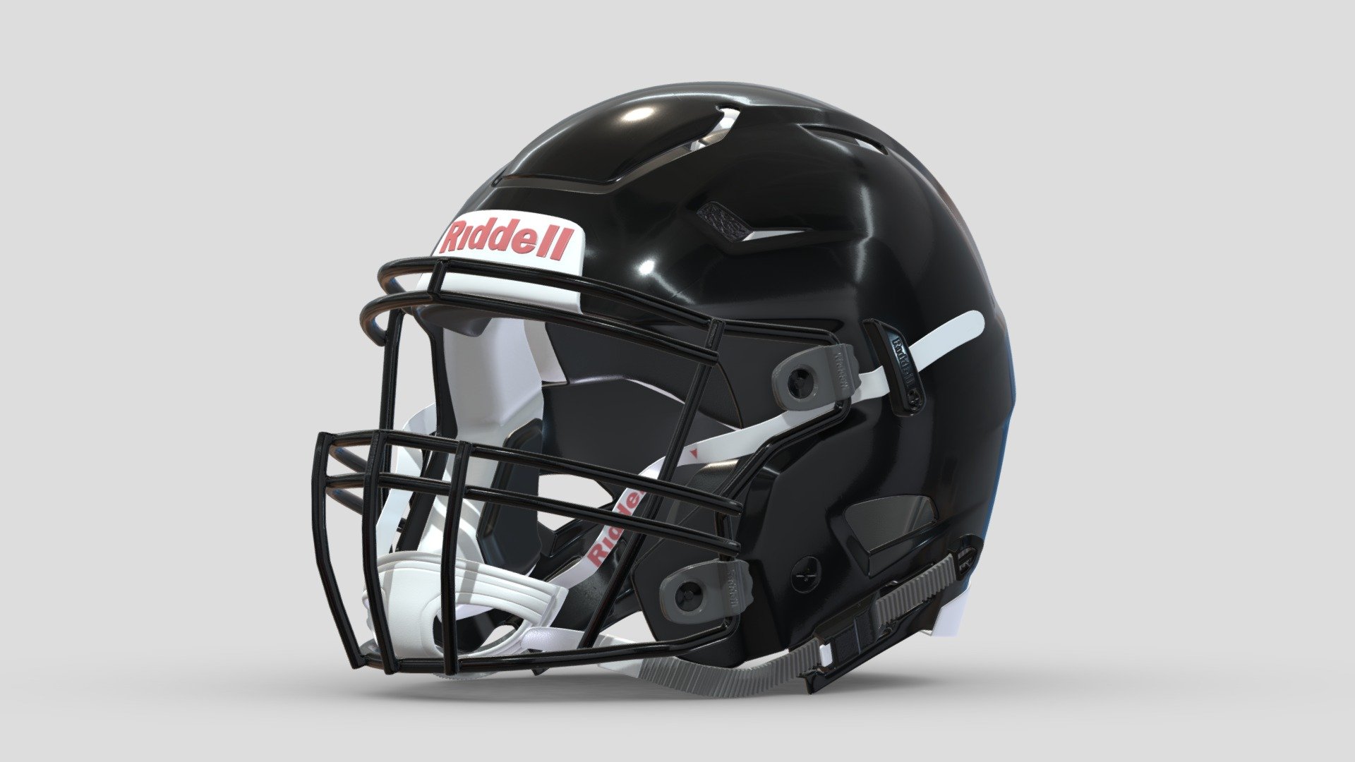 Riddell SpeedFlex Adult Football Helmet With Facemask - 3D Model by frezzy