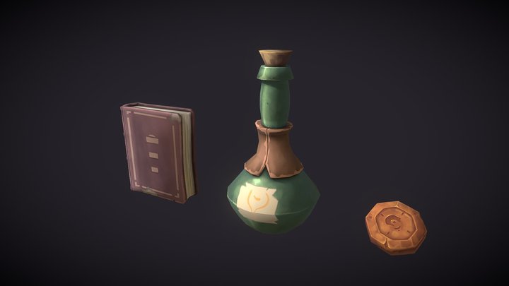 Props from the bag 3D Model
