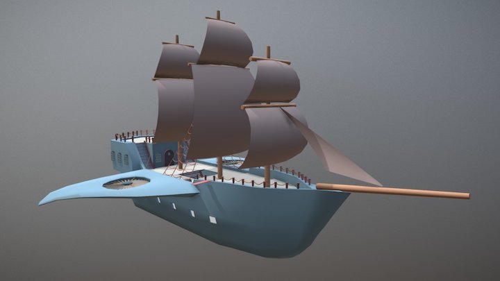 The Flying Eagle 3D Model