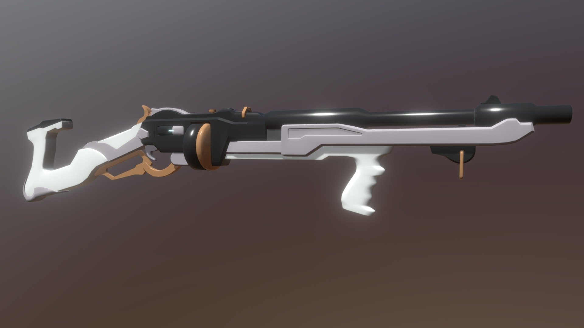 Ashe Mobster Rifle - 3D model by Paffip [109e9e9] - Sketchfab