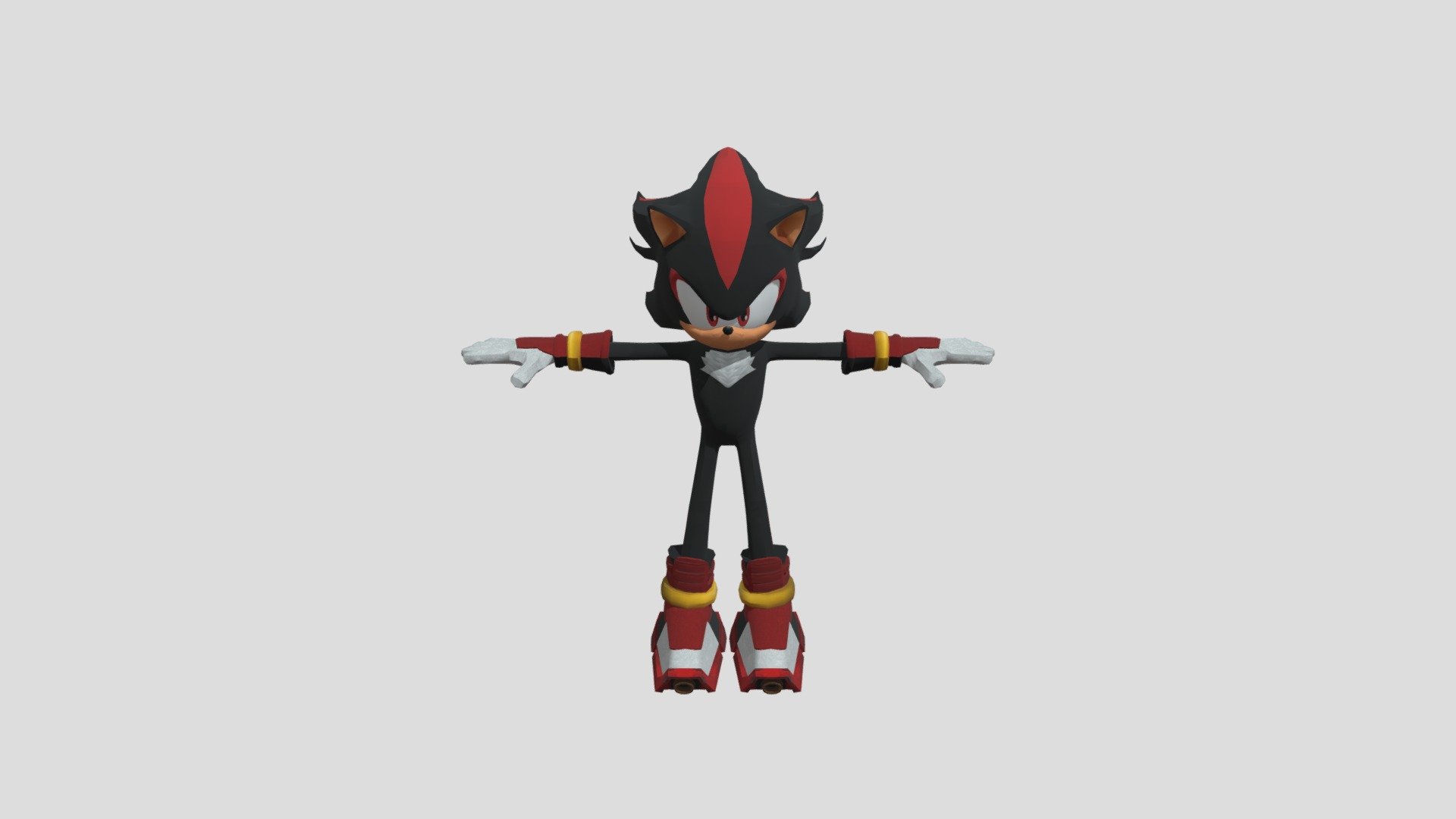 Shadow (Sonic Dash 2) Sonic Boom - Download Free 3D model by, shadow sonic  boom 