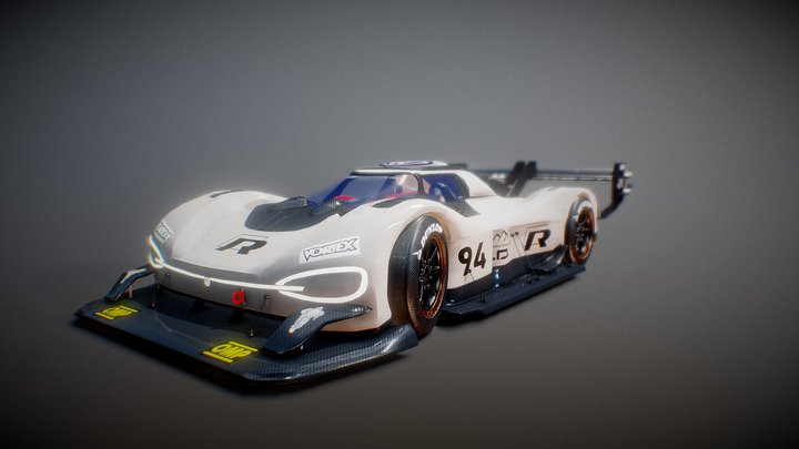 Volkswagen I.D.R - with interior 3D Model