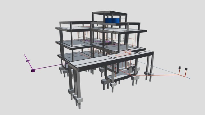 ENGEMOST - Casulo Arq. - Projetos Complementares 3D Model