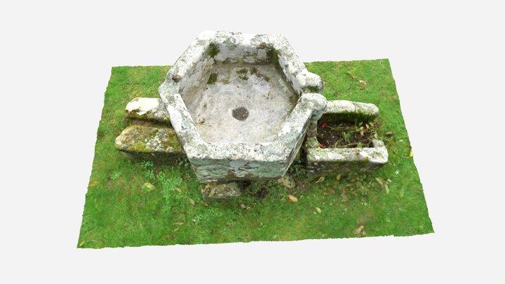 Prensa oleaira (A Oliveira, Teis, Vigo) 3D Model