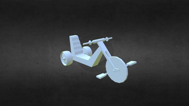 Tricycle Gorillaz 3D Model