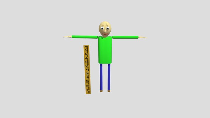 Baldi (2) 3D Model