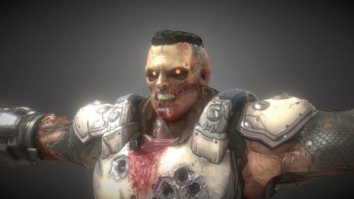 DOOM eternal soldier