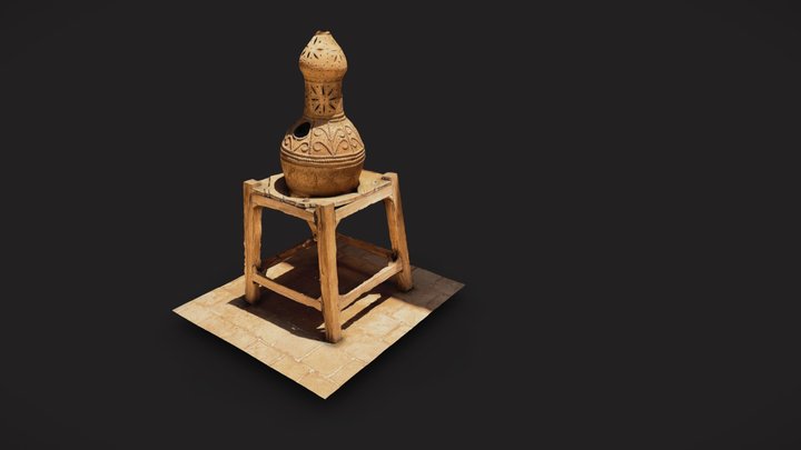Old Water Cooler 3D Model