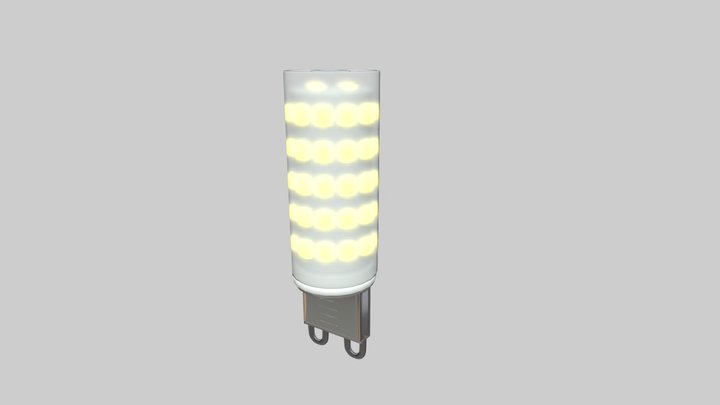 LED Smart Lightbulb 3D Model